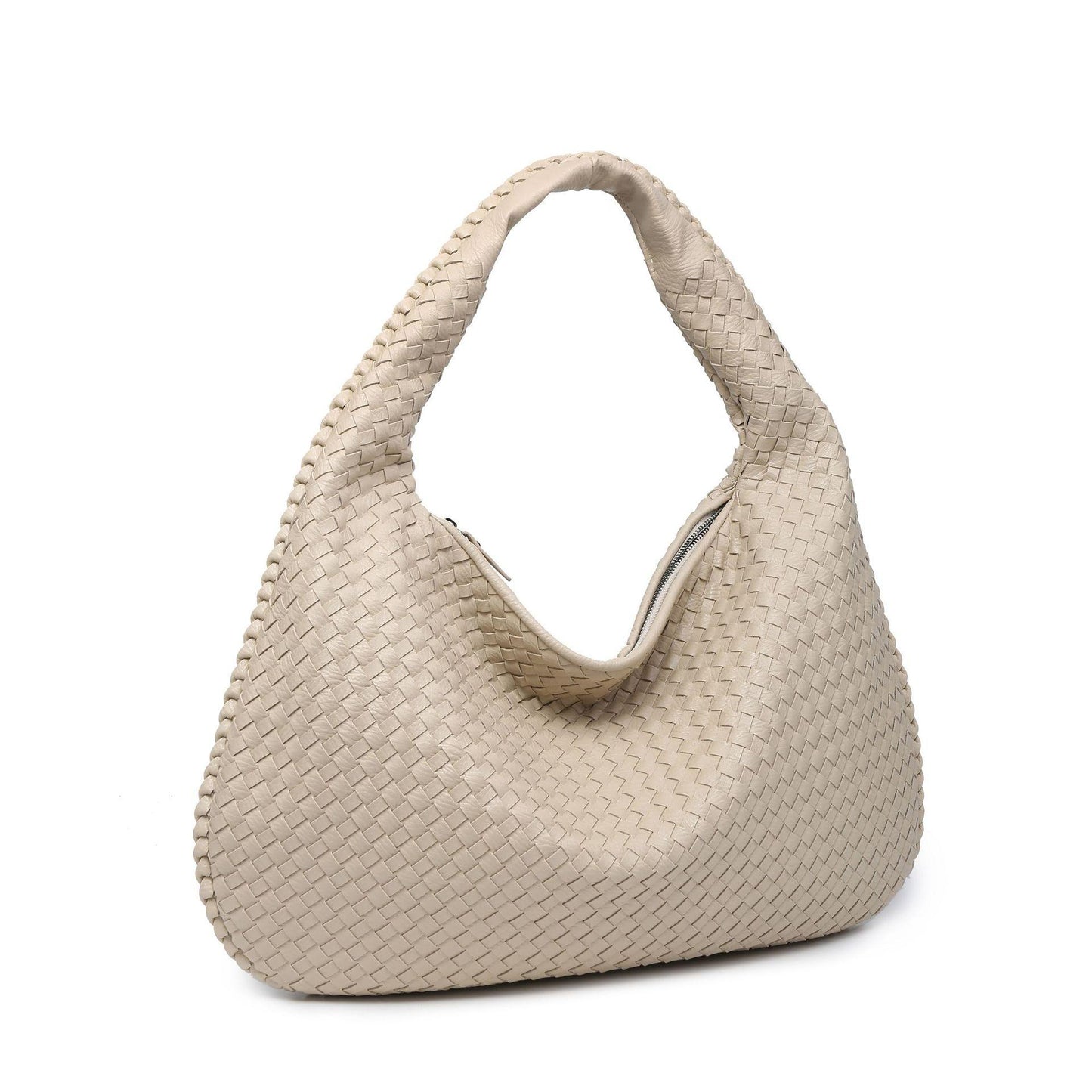 Woven women's dumpling bag big name shoulder bag big bag