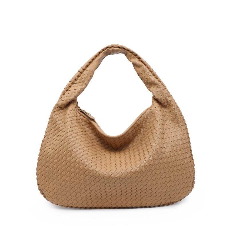 Woven women's dumpling bag big name shoulder bag big bag