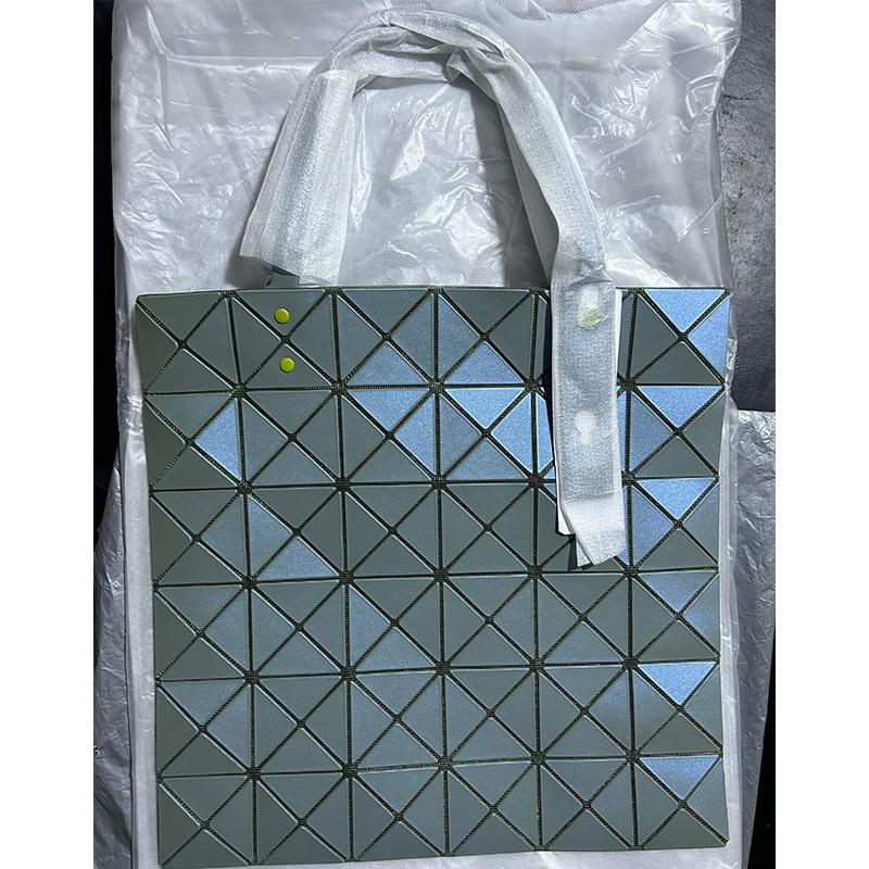 New 6-grid matte matte diamond bag, shoulder underarm bag, portable messenger women's bag, tote bag.