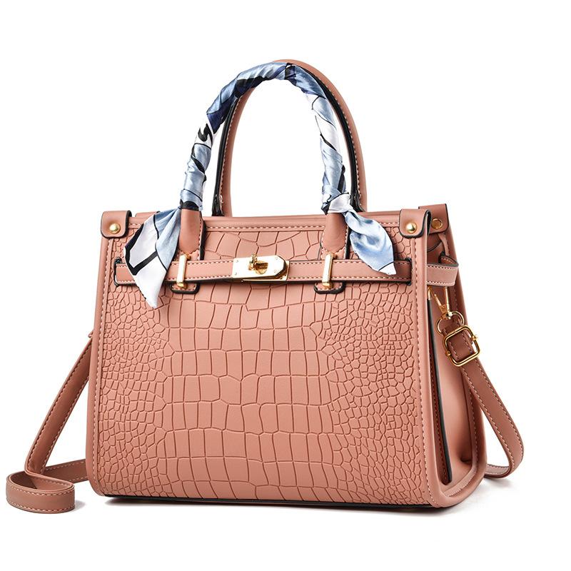 Valentine's Day 2023 New Fashion Atmospheric Handbag Wedding Bag PU Leather Large Capacity Shoulder Crossbody Bag Tide