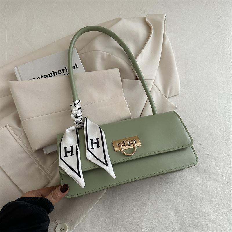 Summer bag women's 2024 new high-end texture niche handbag versatile women's explosive shoulder armpit bag