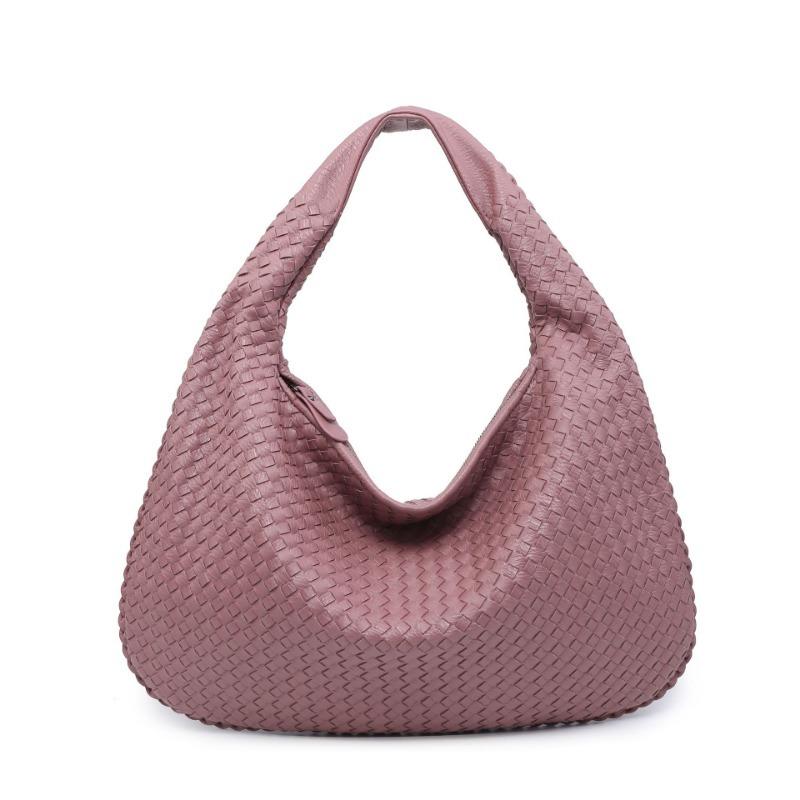 Woven women's dumpling bag big name shoulder bag big bag