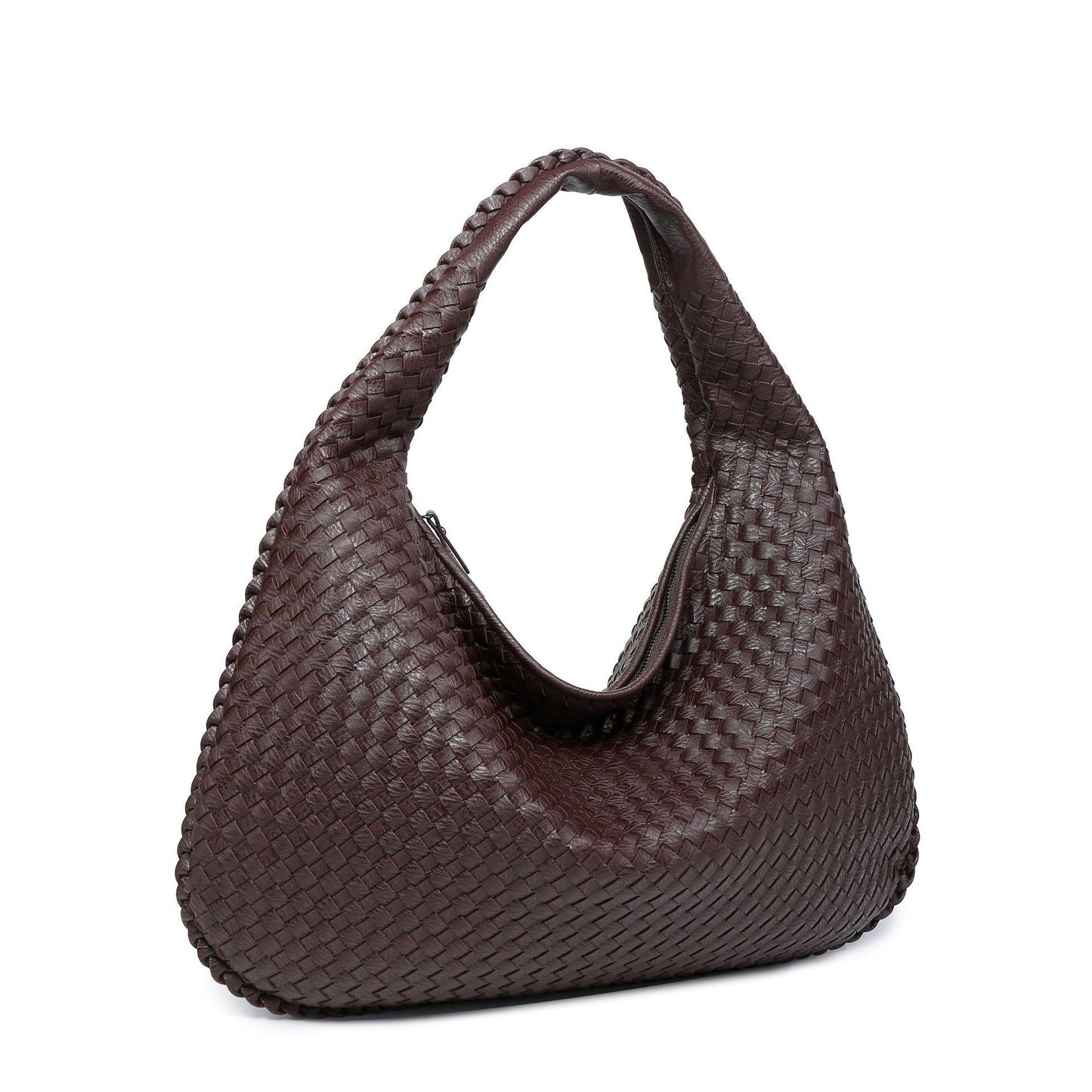 Woven women's dumpling bag big name shoulder bag big bag