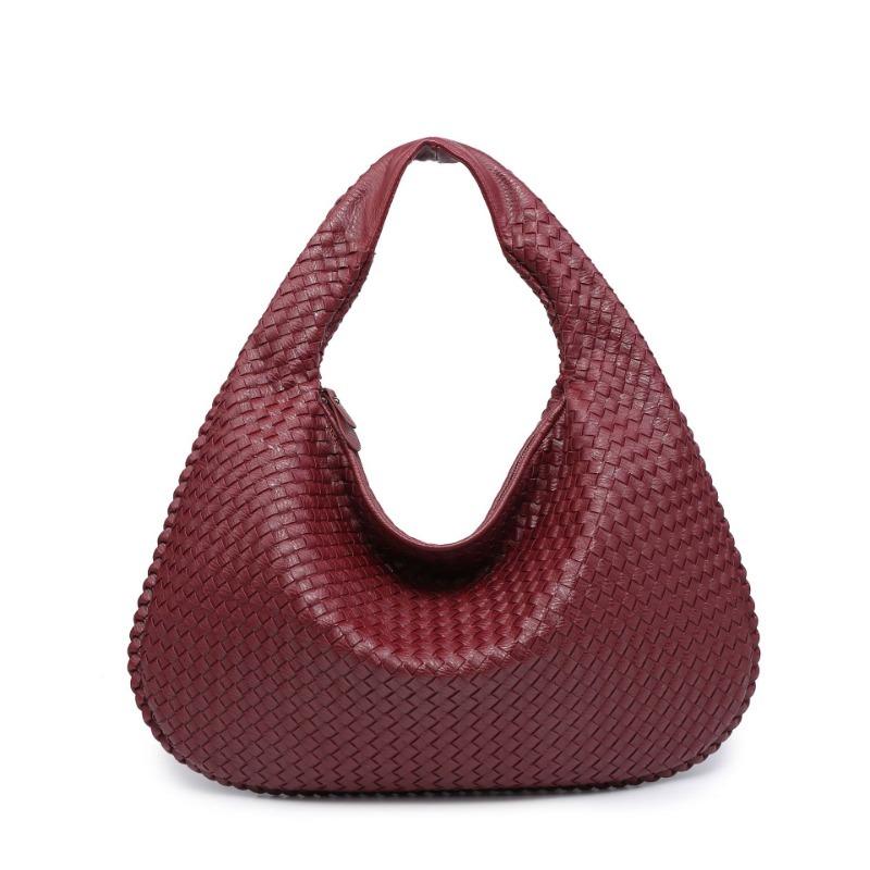 Woven women's dumpling bag big name shoulder bag big bag