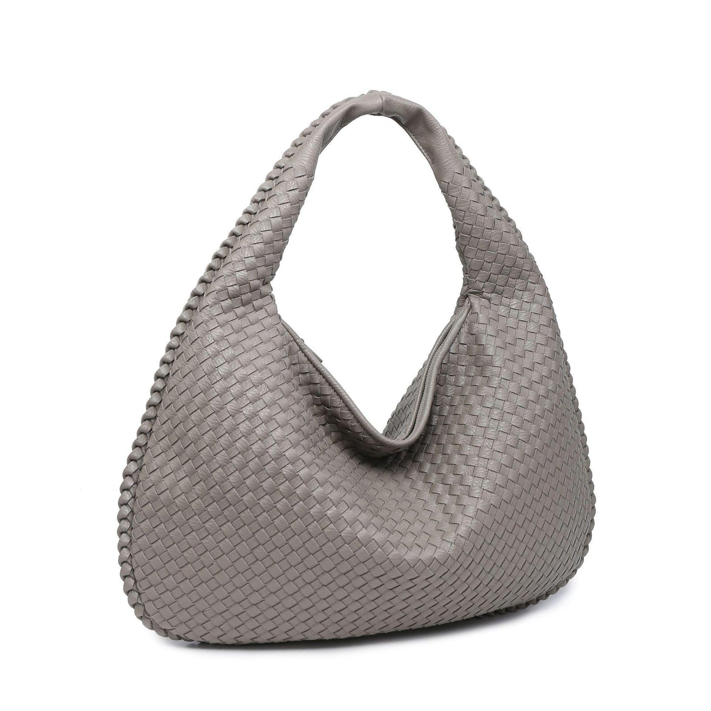 Woven women's dumpling bag big name shoulder bag big bag