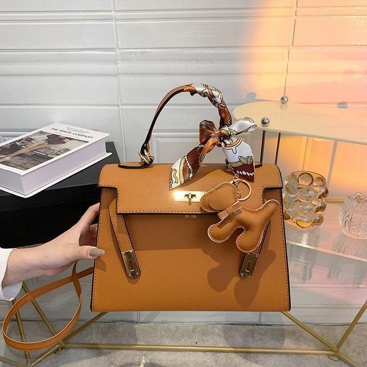 New Kelly bag mini women's bag 2024new Internet celebrity large-capacity handbag femininity versatile bridal bag