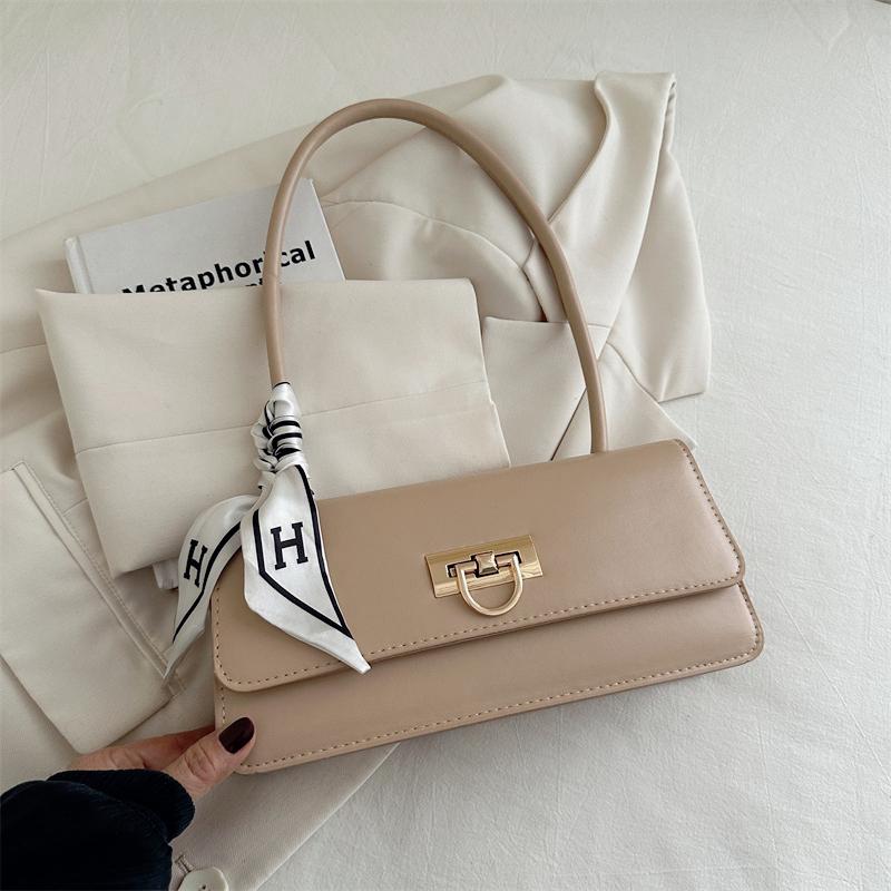 Summer bag women's 2024 new high-end texture niche handbag versatile women's explosive shoulder armpit bag