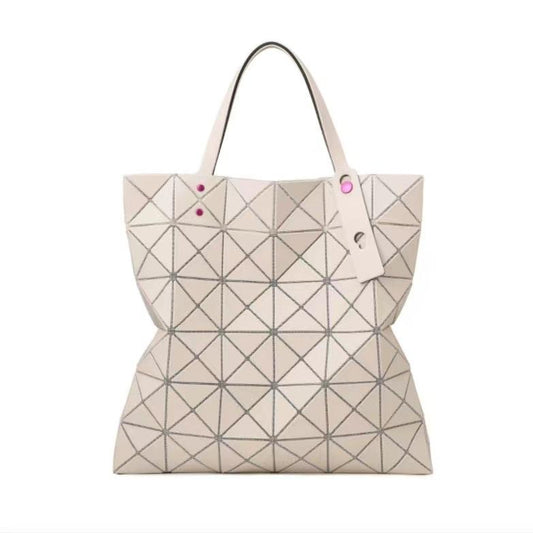 New 6-grid matte matte diamond bag, shoulder underarm bag, portable messenger women's bag, tote bag.