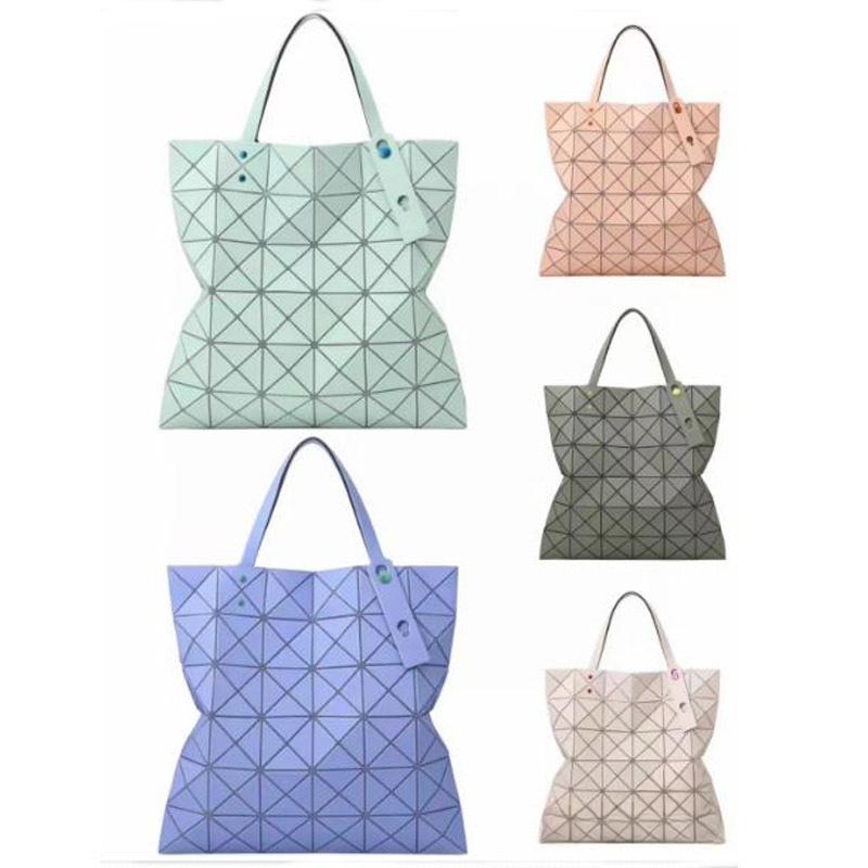 New 6-grid matte matte diamond bag, shoulder underarm bag, portable messenger women's bag, tote bag.